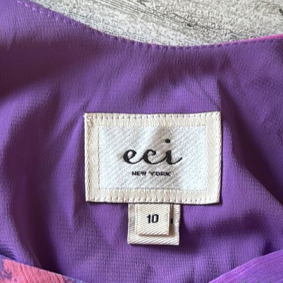 ECI Colorful Ruffle Sleeveless Top - Picture 3 of 5